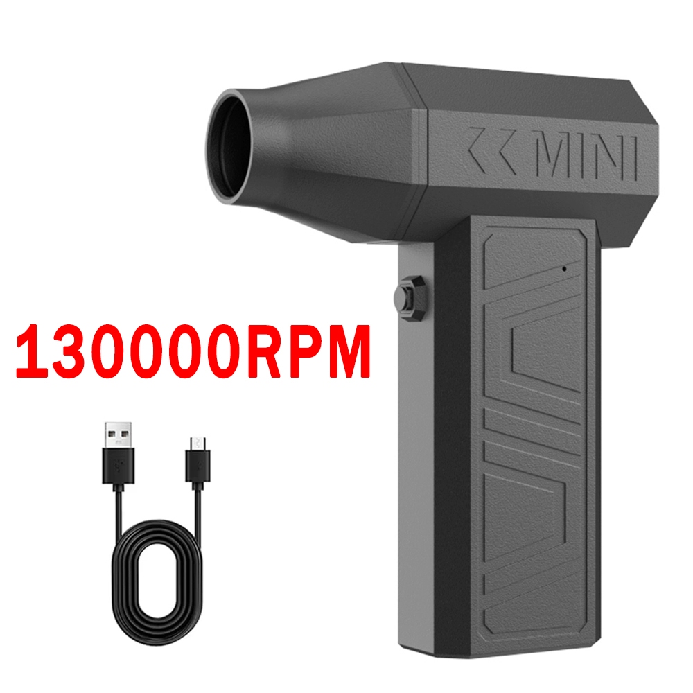 130000 RPM Soprador Turbo Portátil Pó Poeira Portátil USB Limpeza Sem Fio PC Limpador Carro Computador Multiuso