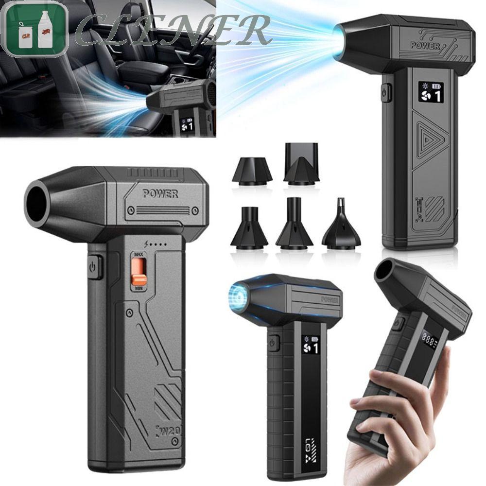 Ventilador De Motor Sem Escova De Alta Velocidade CLEANER , Regulação De Infinita LED Light Violent Turbofan , 130000RPM