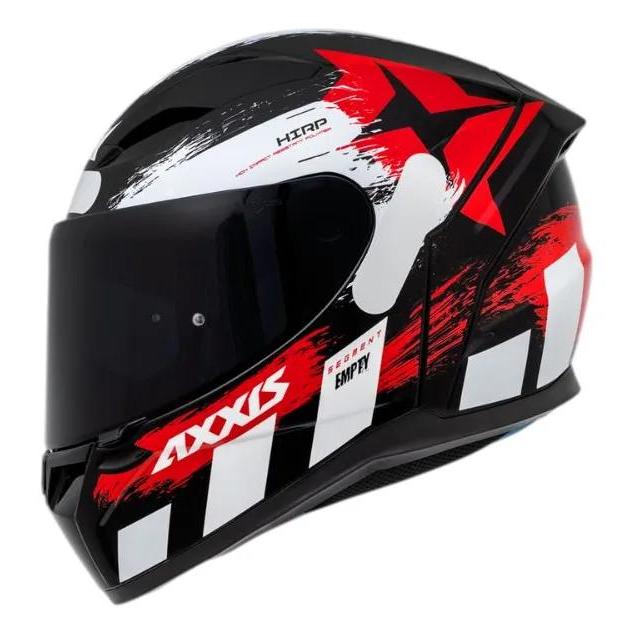 Capacete Masculino Axxis Segment Empty B5 Vermelho Fechado