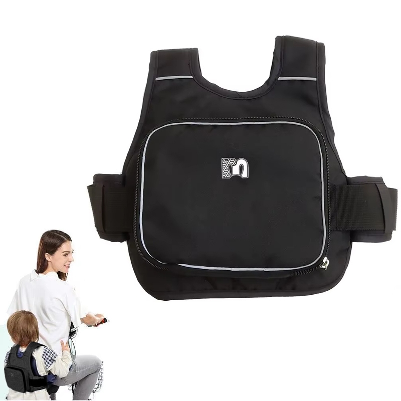 Colete De Cinto De Segurança Infantil Para Andar De Motocicleta , Bolsa De Armazenamento Portátil