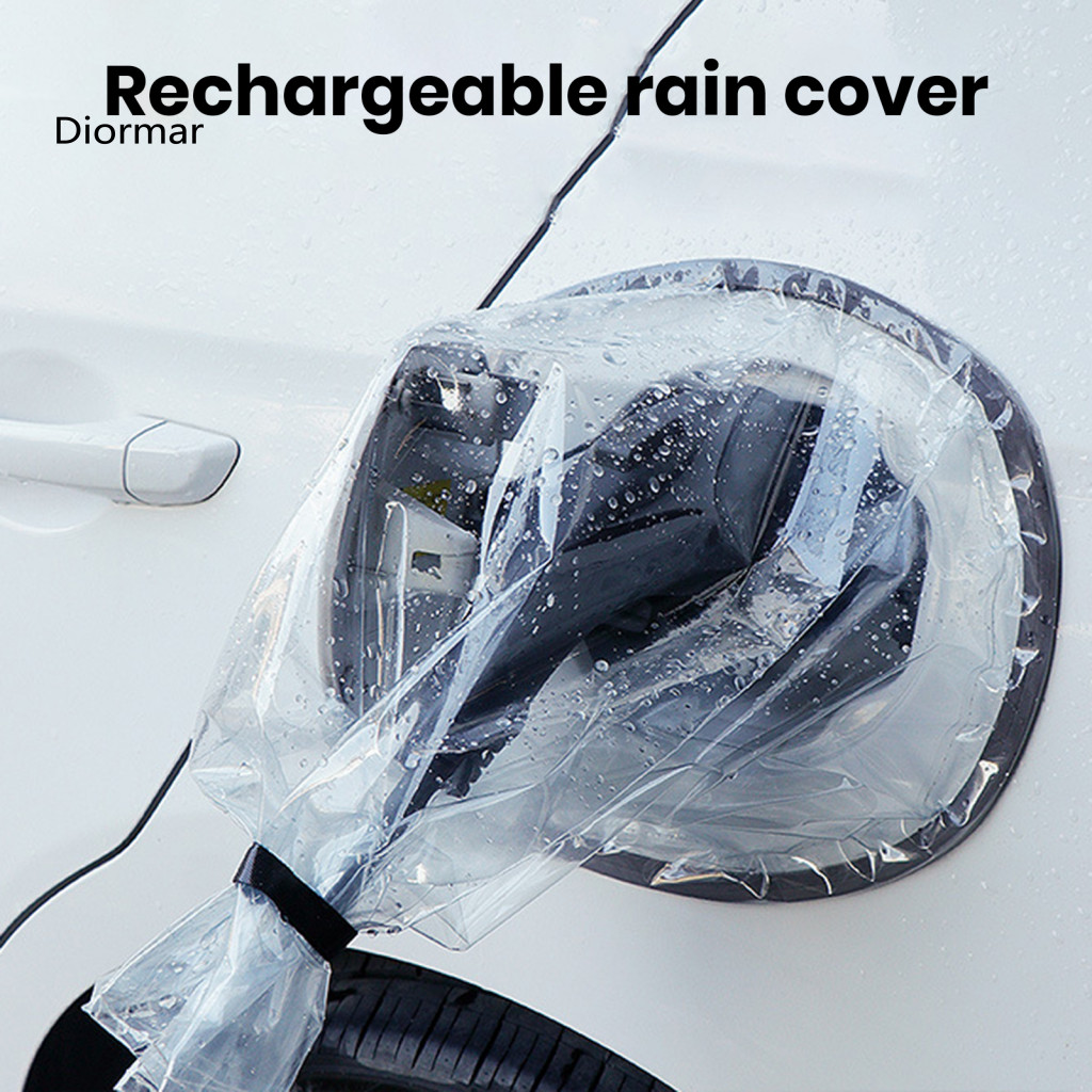 Waterproof Ev Charger Cover Charging Port Magnetic Universal Size Rainproof Outdoor Protective for Electric