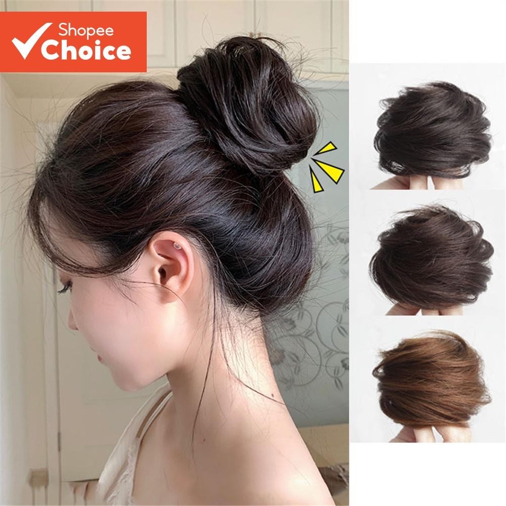 Extensões De Cabelo Com Clipe De Corda De Bola Elástica Moderna , Encaracolada E Reutilizável Para Mulheres , Festa Diár