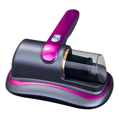 Aspirador Portátil Sem Fio Para Sofá E Cama Rosa Com Uv Antiácaro