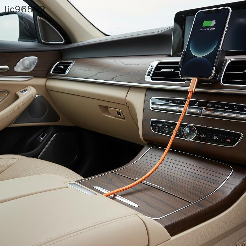 [ljc] Cabo USB C Para De Carregamento Rápido De 240 W Trançado Resistente De 1 M De Comprimento Smartphone Tipo Uso Port