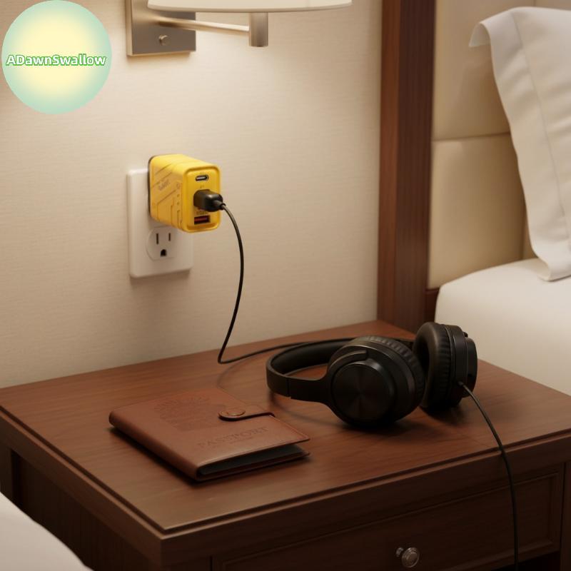 ADS 240W Mecha Style Multi Port Carregador Rápido Quatro Portas USB C PD Adaptador De Carregamento Universal Para Viagen