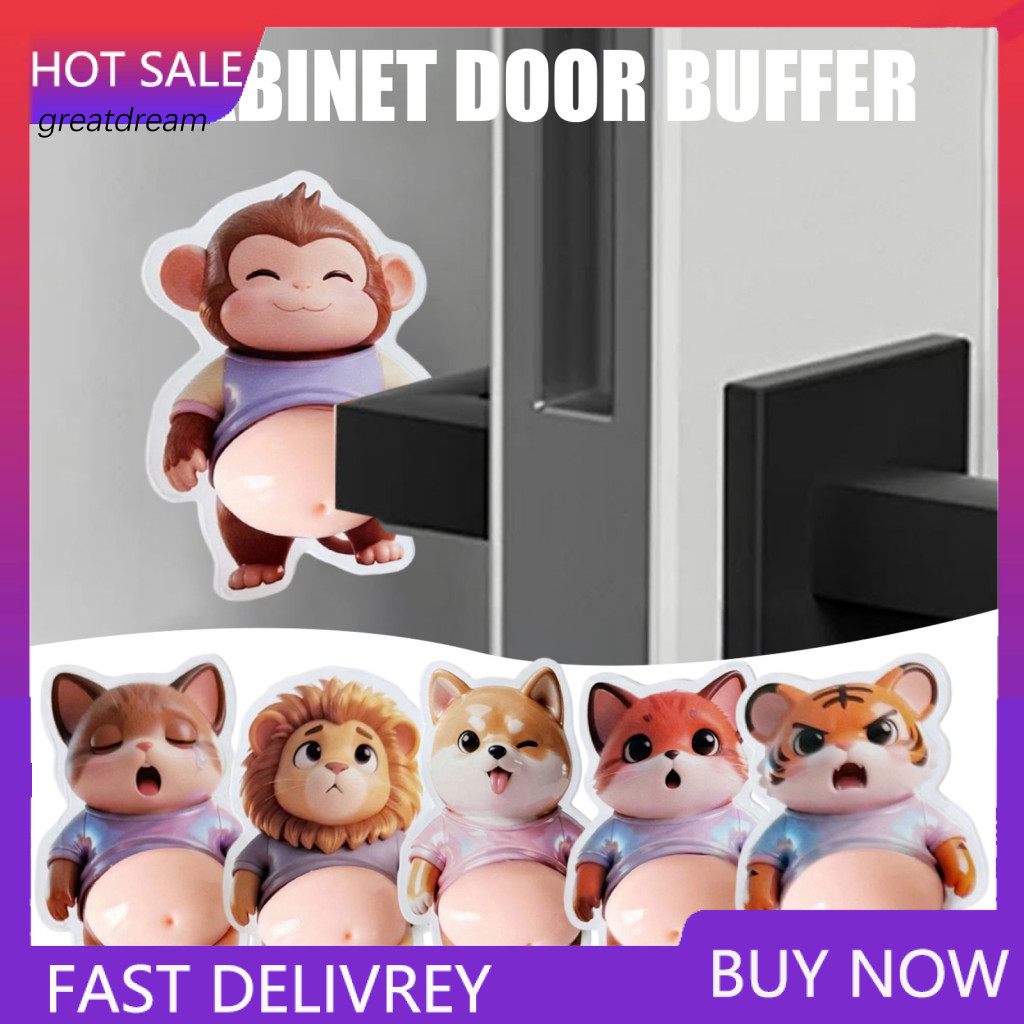 Furniture Corner Guard Dog Belly Sticker 30pcs Safety Silicone Protectors Soft Anti-collision Stickers for Cars Homes Ca