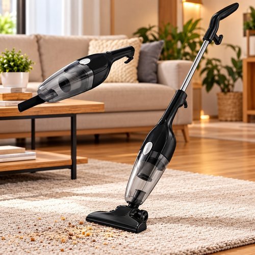Aspirador Portatil Vertical Multifuncional Potente 110v Limpeza Pratica Semi Industrial