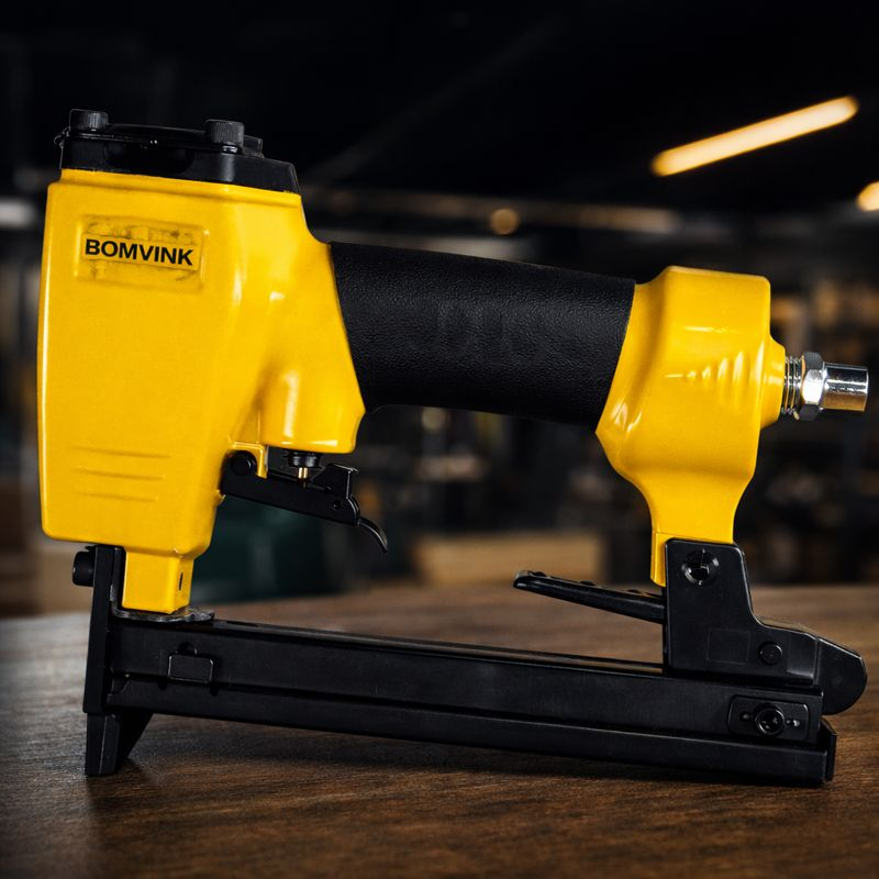 Grampeador Profissional Pneumatico Forte Premium Industrial