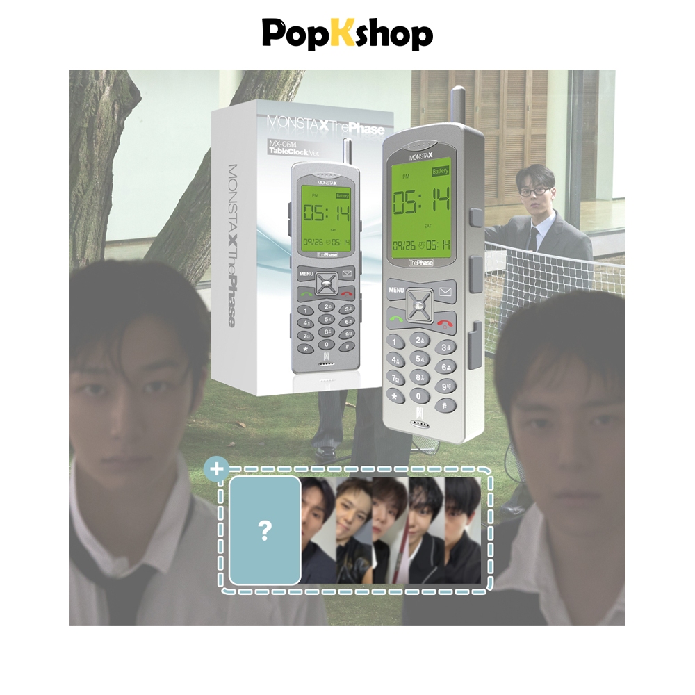 [Brinde] MONSTA X EP ALBUM [ The Phase ] MX-0514 Table Clock ver (Limited)