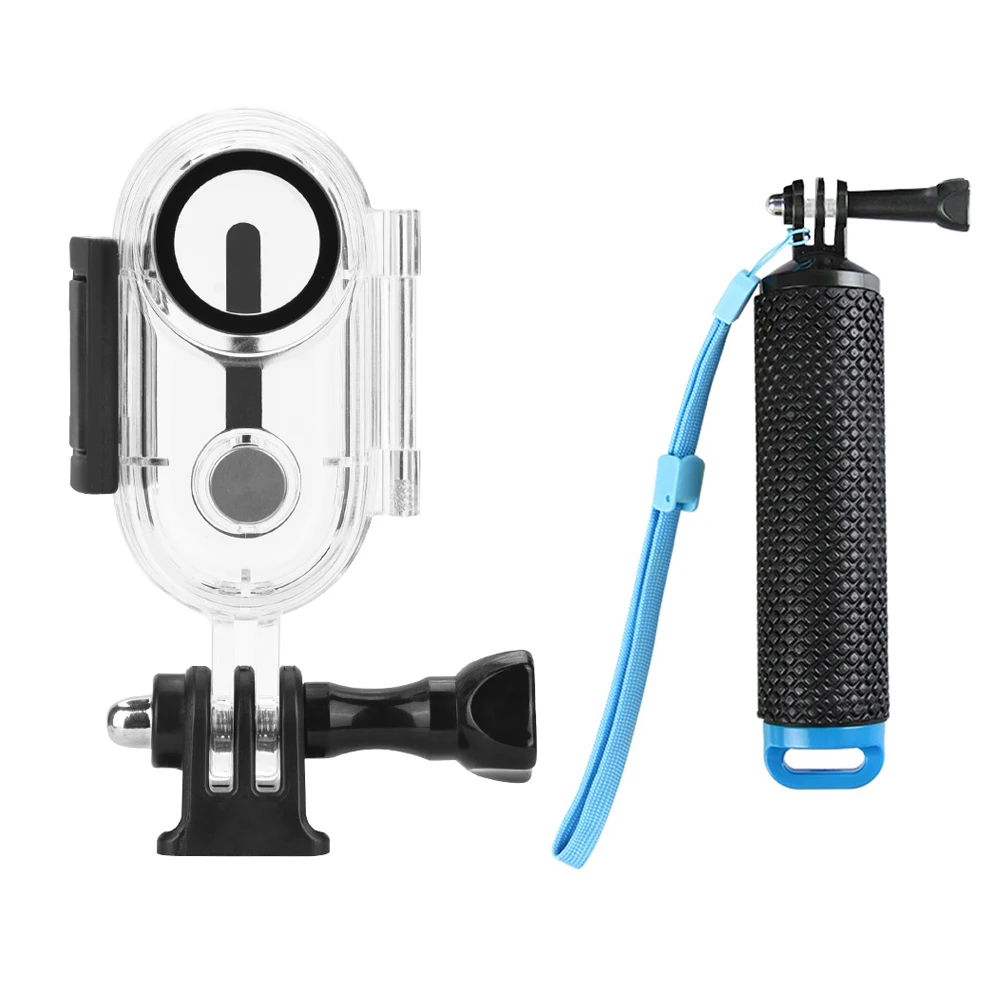GO 3S Camera 40M Waterproof Case for Insta360 GO 3/3S Professional Diving Shell Sport Camera Swimming Protectors Surf Accessory
