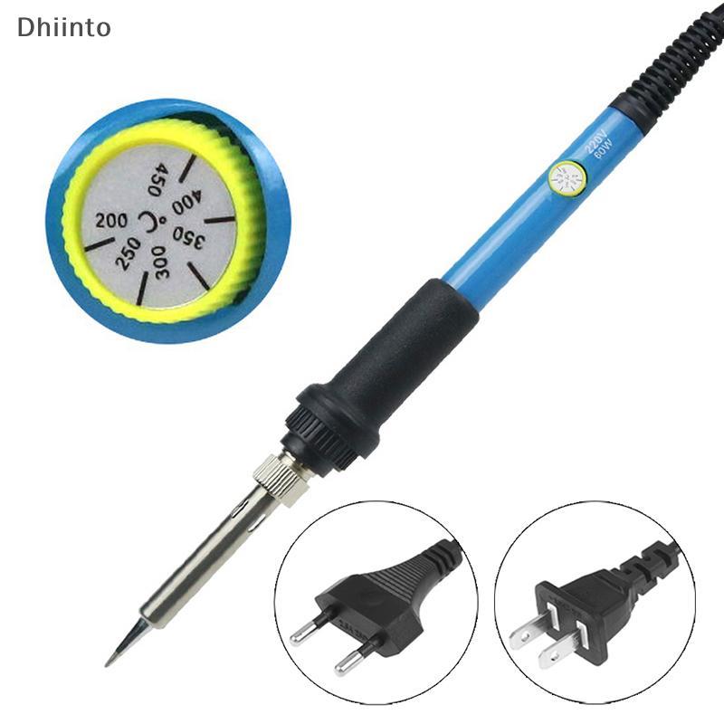 [Dhiint] Ferro De Solda Elétrico Com Temperatura Ajustável Vv 60W 80W Ferramenta De Reparo De Ponta De Aquecimento