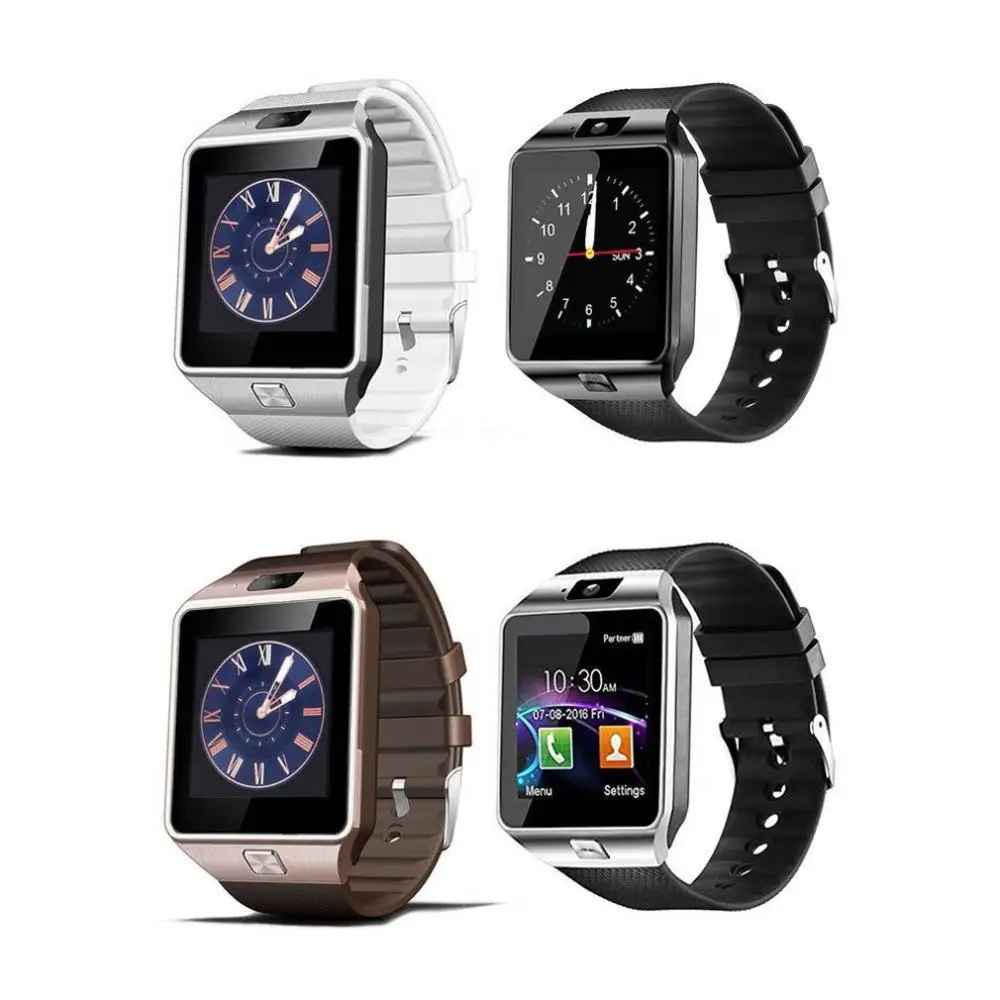2026 Hot DZ09 Touch Screen Smart Watch With Camera Wrist Watch SIM Card Smartwatch For IOS Android Phone Support Multi Language