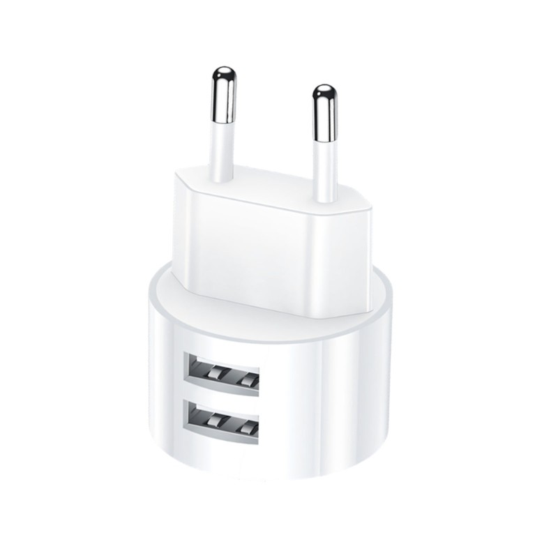 Adaptador USB Fast 5V2 1A Plugues Carregadores Para Smartphones E Tablets