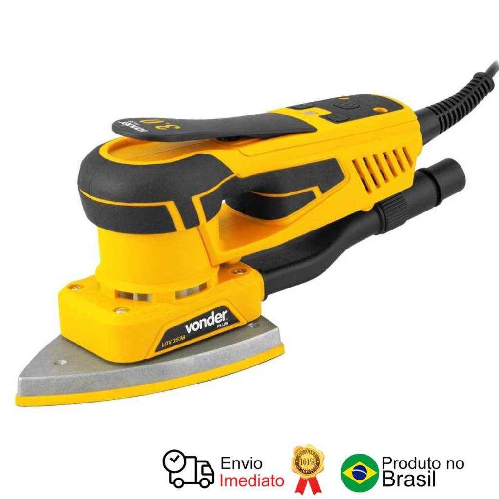 Lixadeira Orbital 3.0' Brushless Lov 353B 220V Vonder Plus