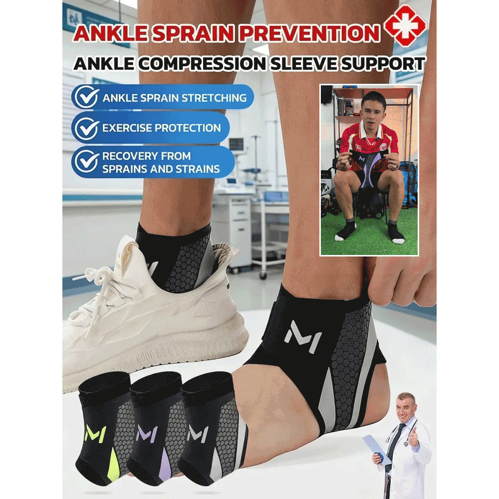 [Joint Pressure Relief] Ankle Compression Support Sock For Sports And Daily Use - Ankle Support/Ankle Sleeve/Ankle Guard