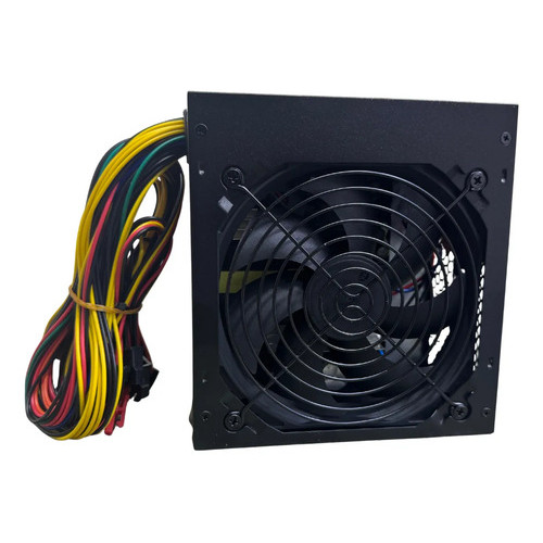 Fonte Atx 500w Bivolt 110v 220v Pc Gamer E Office Cooler Preto