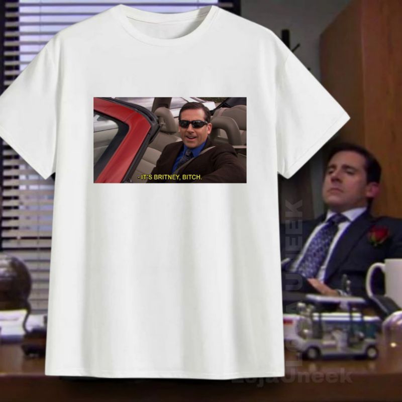 Camiseta It's Britney, Bitch Michael Scott The Office 100% Poliéster