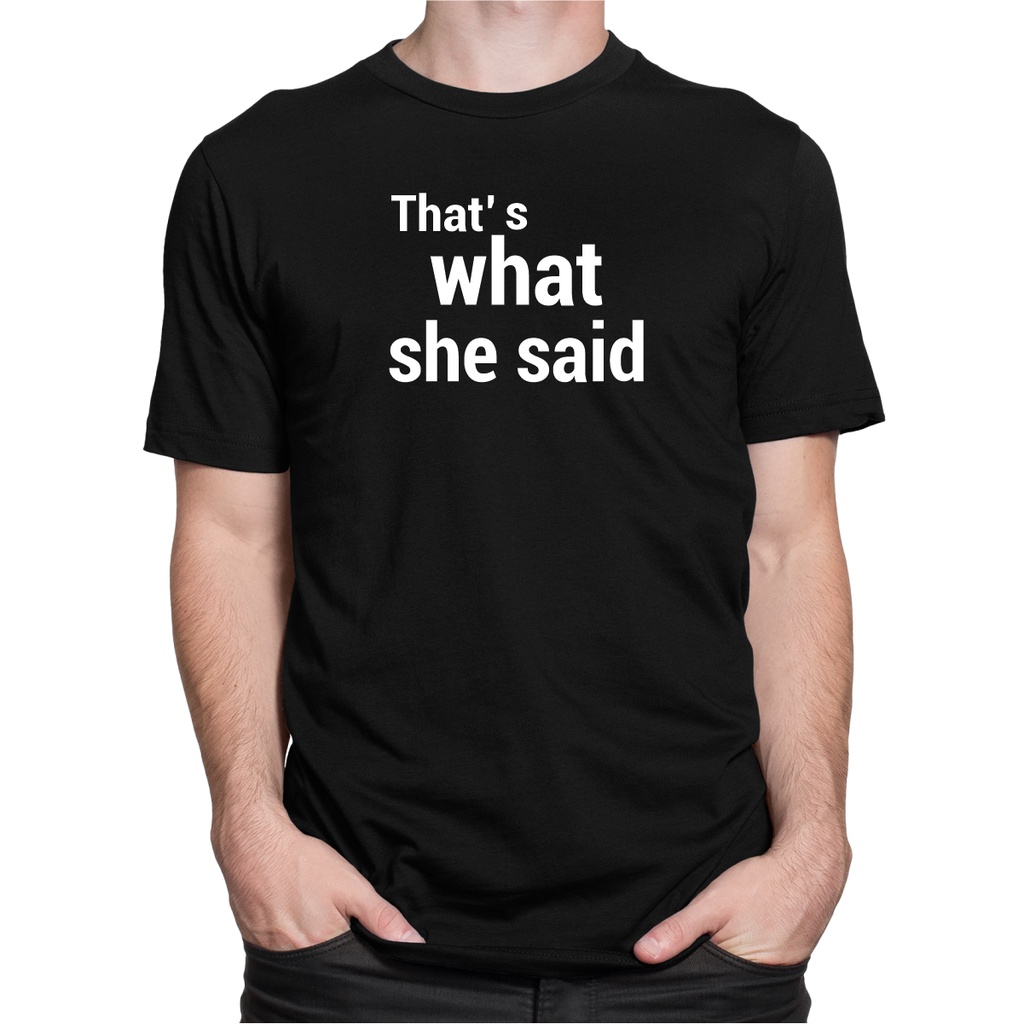 Camiseta Camisa The Office That's What She Said Michael Scott Série TV