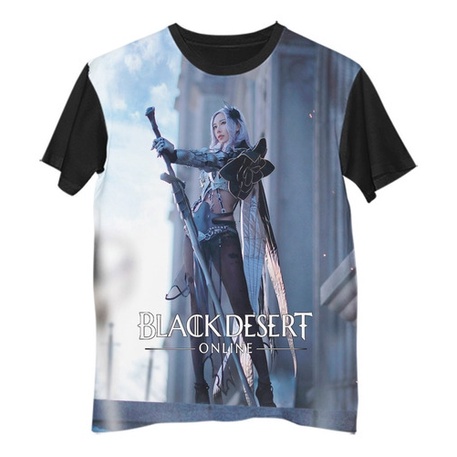 Pt Camisa Camiseta Game Black Desert Dark Knight Class G1533