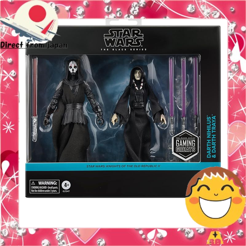 Hasbro Star Wars Black Series Gaming Greats Knights of the Old Republic II Darth Naiaris & Darth Traya Premium Collectio