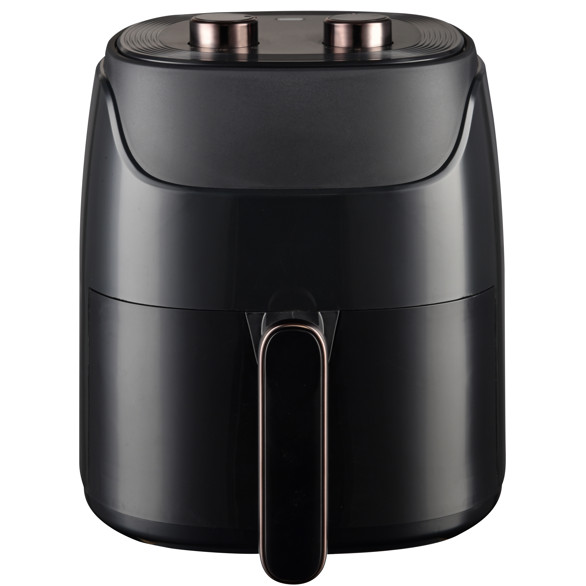 Air Fryer Fritadeira Elétrica Supremma Preta Mecânica 4L 1200W Agratto