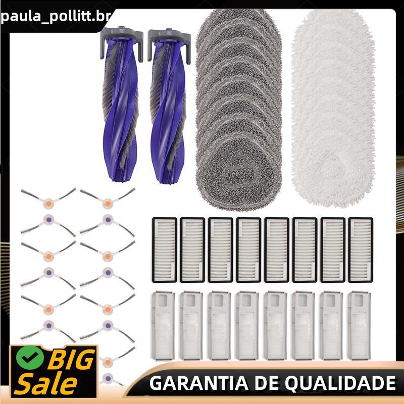 Para Freo X Ultra/J4 Lite Robô Aspirador De Pó Escova Lateral Mop Panos Acessórios Peças Reposição