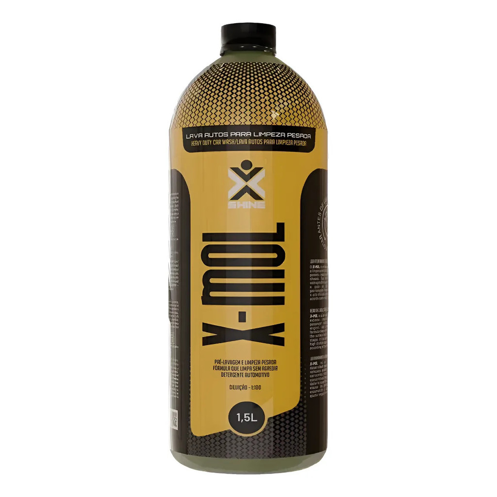 X Mol Lava Auto Desengraxante Concentrado 1,5l X-hine