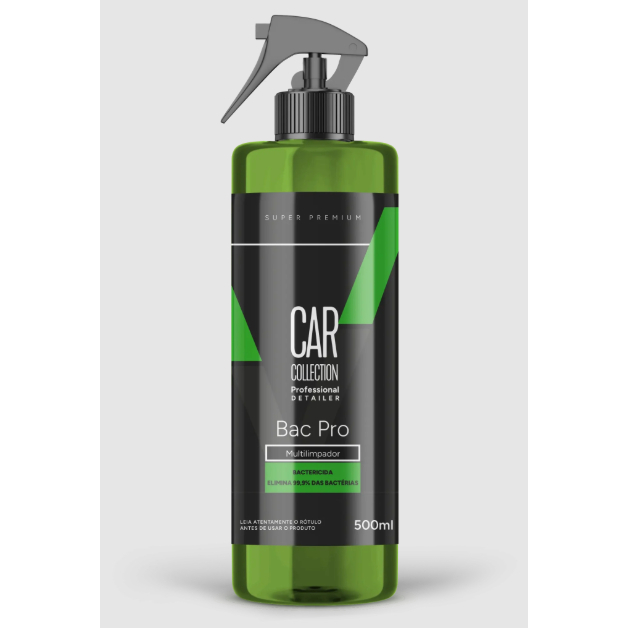 Bac Pro Multilimpador Bactericida 8 em 1 Car Collection Professional Detailer 500 ml