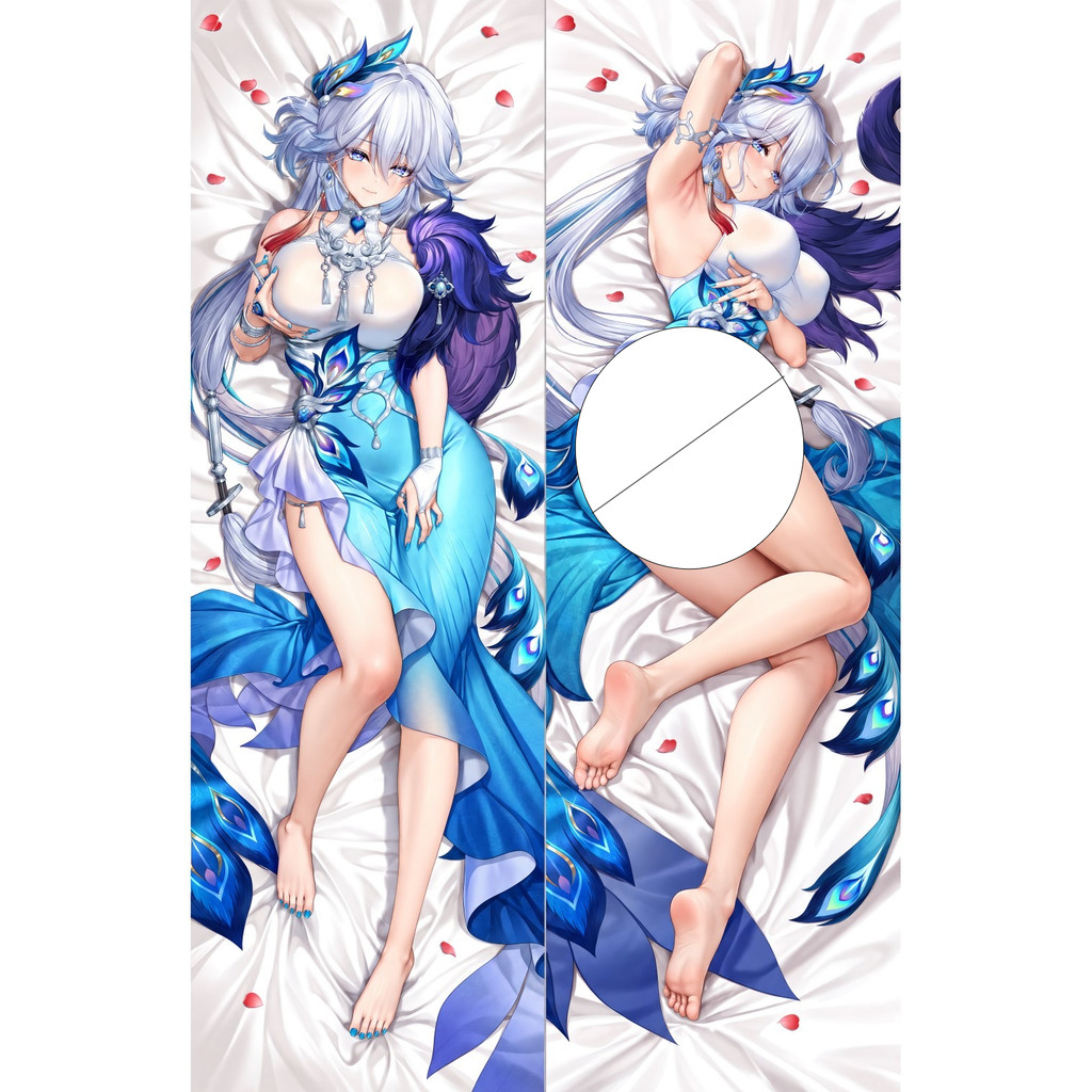 Honkai Star Rail Yao Guang Dakimakura Abraçando O Corpo Fronha Otaku Capas De Almofada De Cama