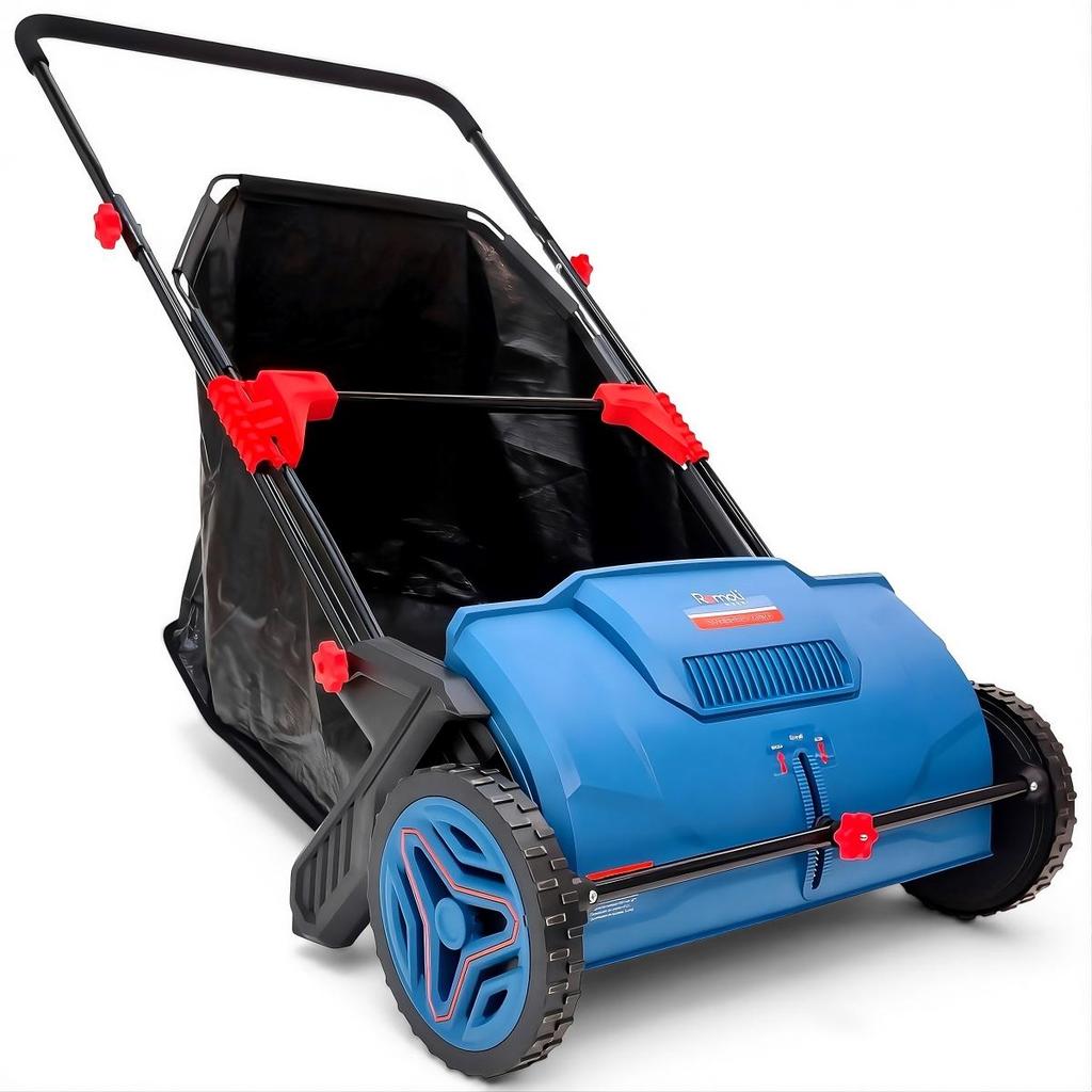 Coletor Recolhedor de Folhas Grama de Empurar Sweeper M530 Remoli Maker