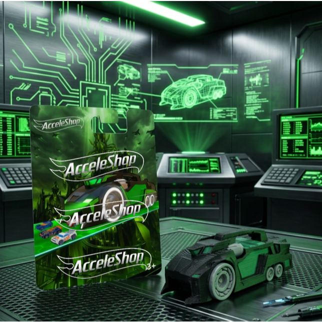 Acceleracers Miniatura Sweeper 3D
