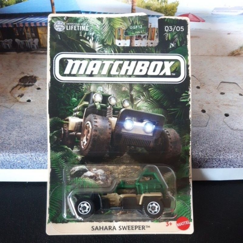 Matchbox Sahara Sweeper Jungle Safari X