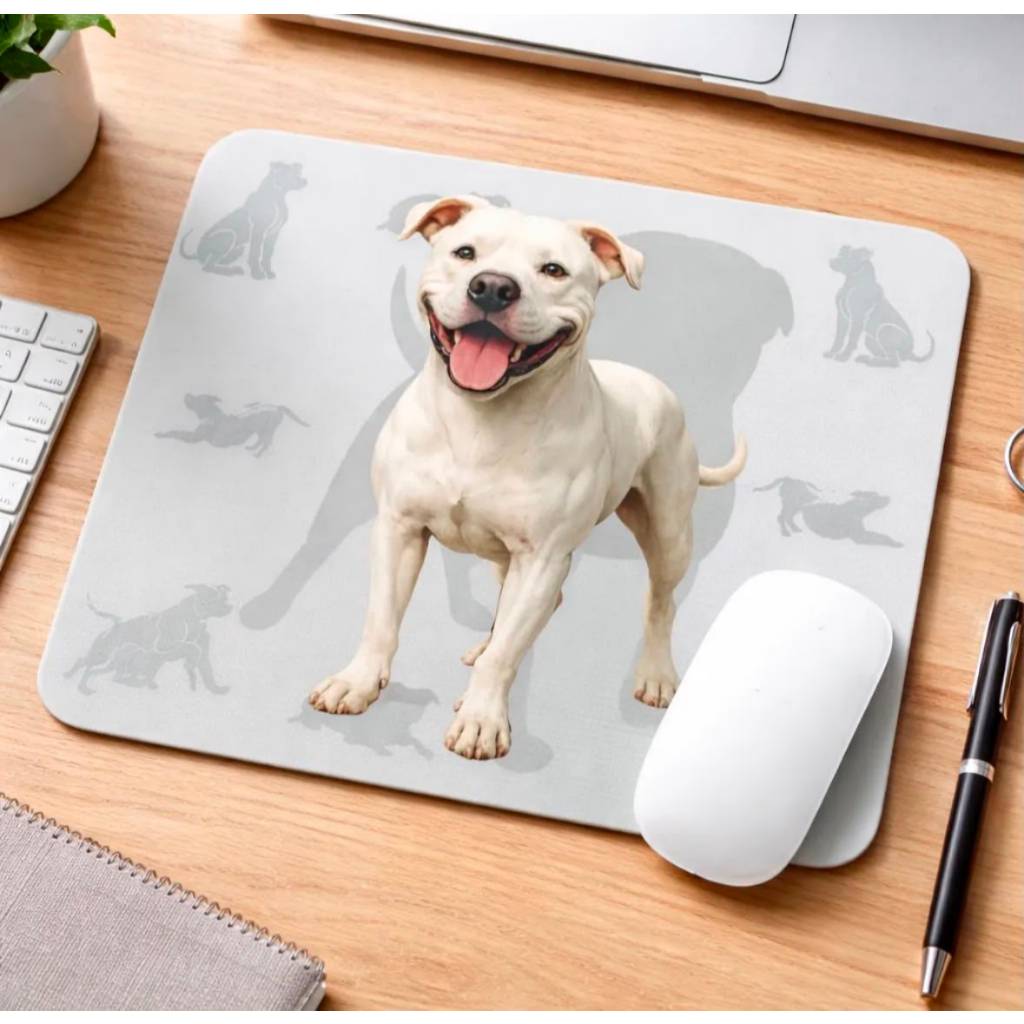 mouse pad pitbull american pitbull terrier