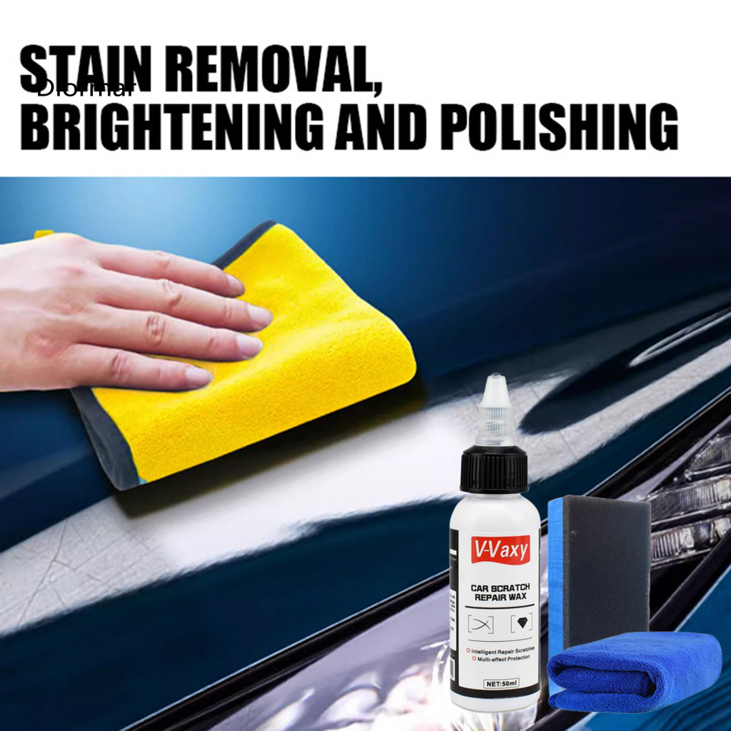 Car Paint Restorer 50ml Faded Scratch Repair Wax – Multi-effect for Cars Trucks Motorcycles Easy Automotive Remover