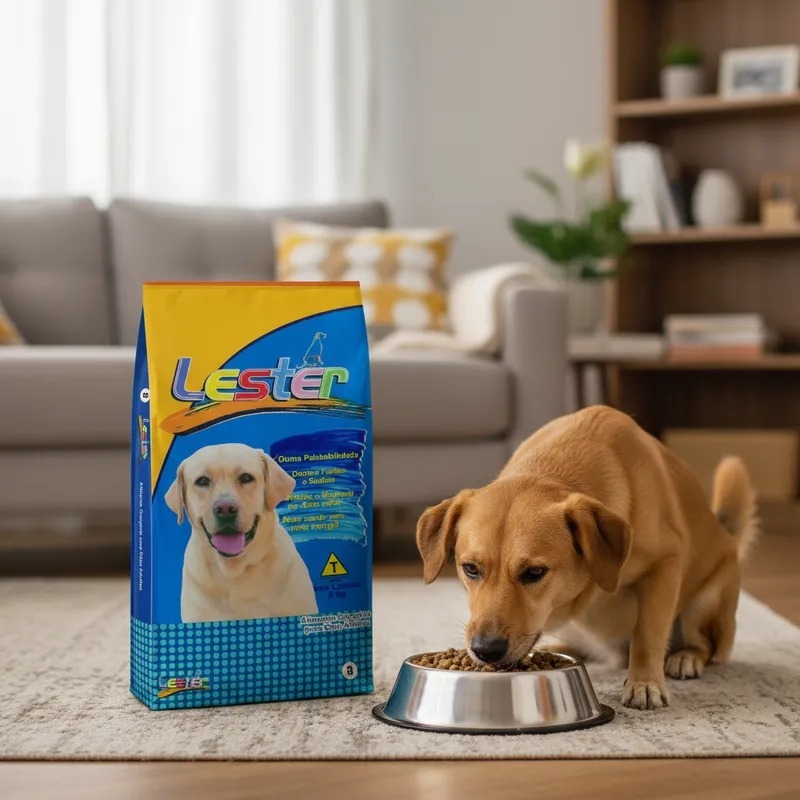 Ração Lester para Cães carne 7kg