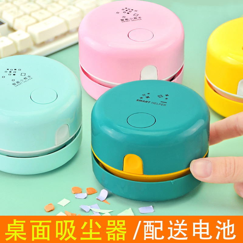 Aspirador de pó de mesa estudante borracha máquina de sucção de poeira recarregável mini elétrico mini usb limpador auto