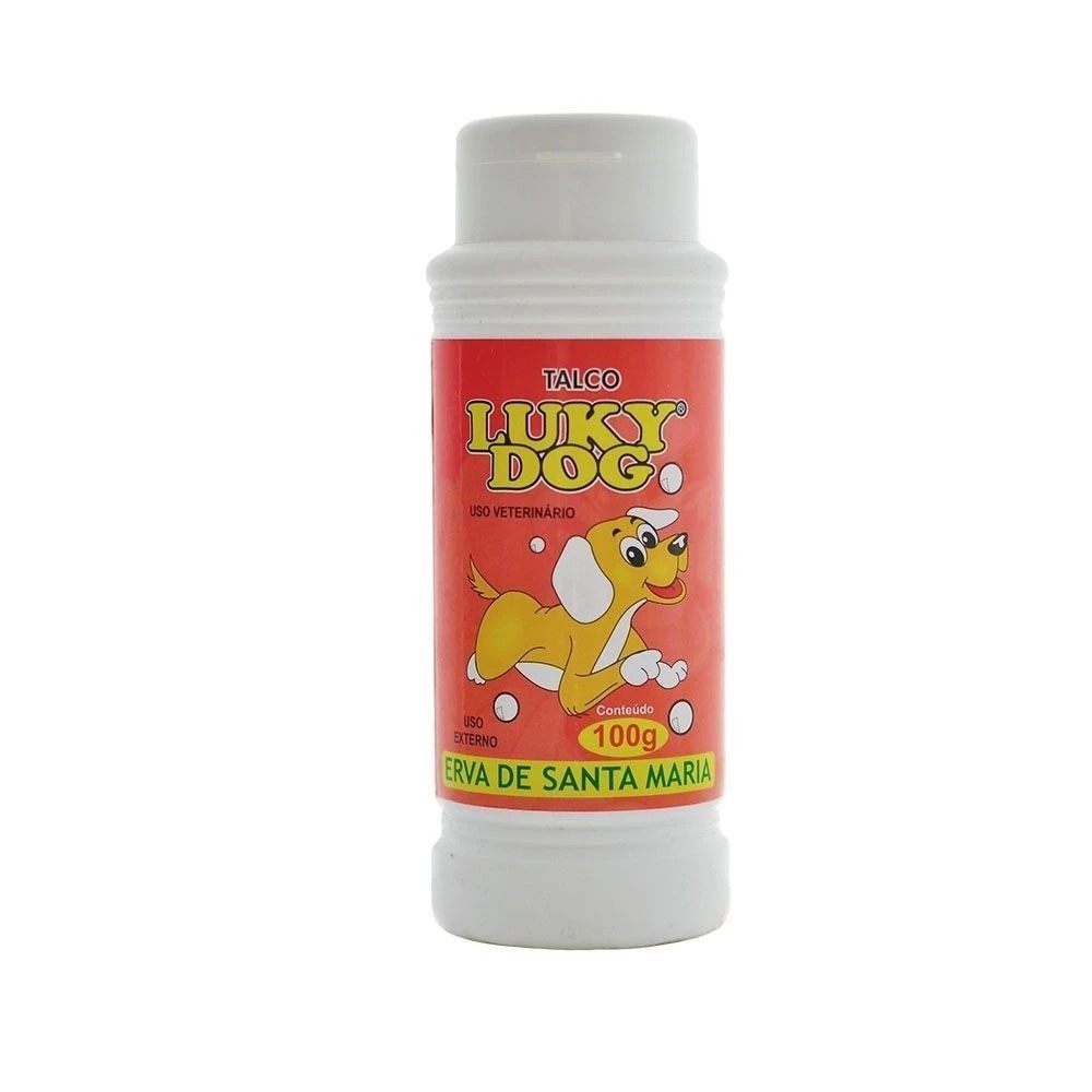 Talco Luky dog/Cat Erva de Santa Maria 100g