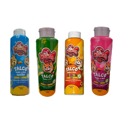 TALCO CAT DOG E CIA - 100G