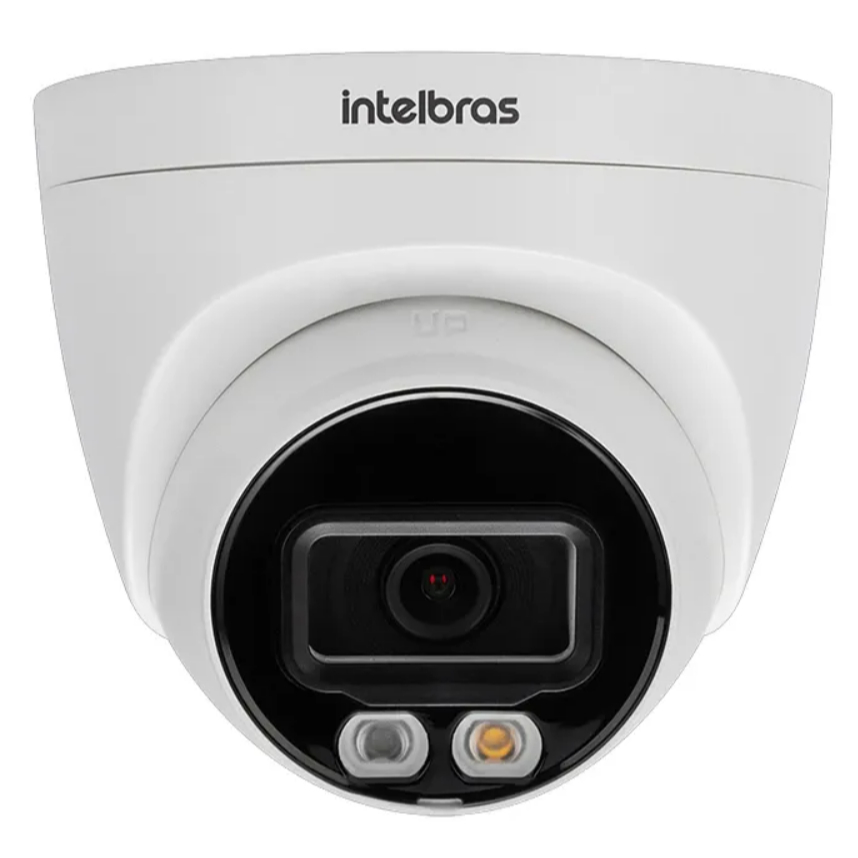 Câmera IP Intelbras VIP 3220 D FC IA Full Color Inteligente Full HD c/ Inteligência Artificial e Microfone