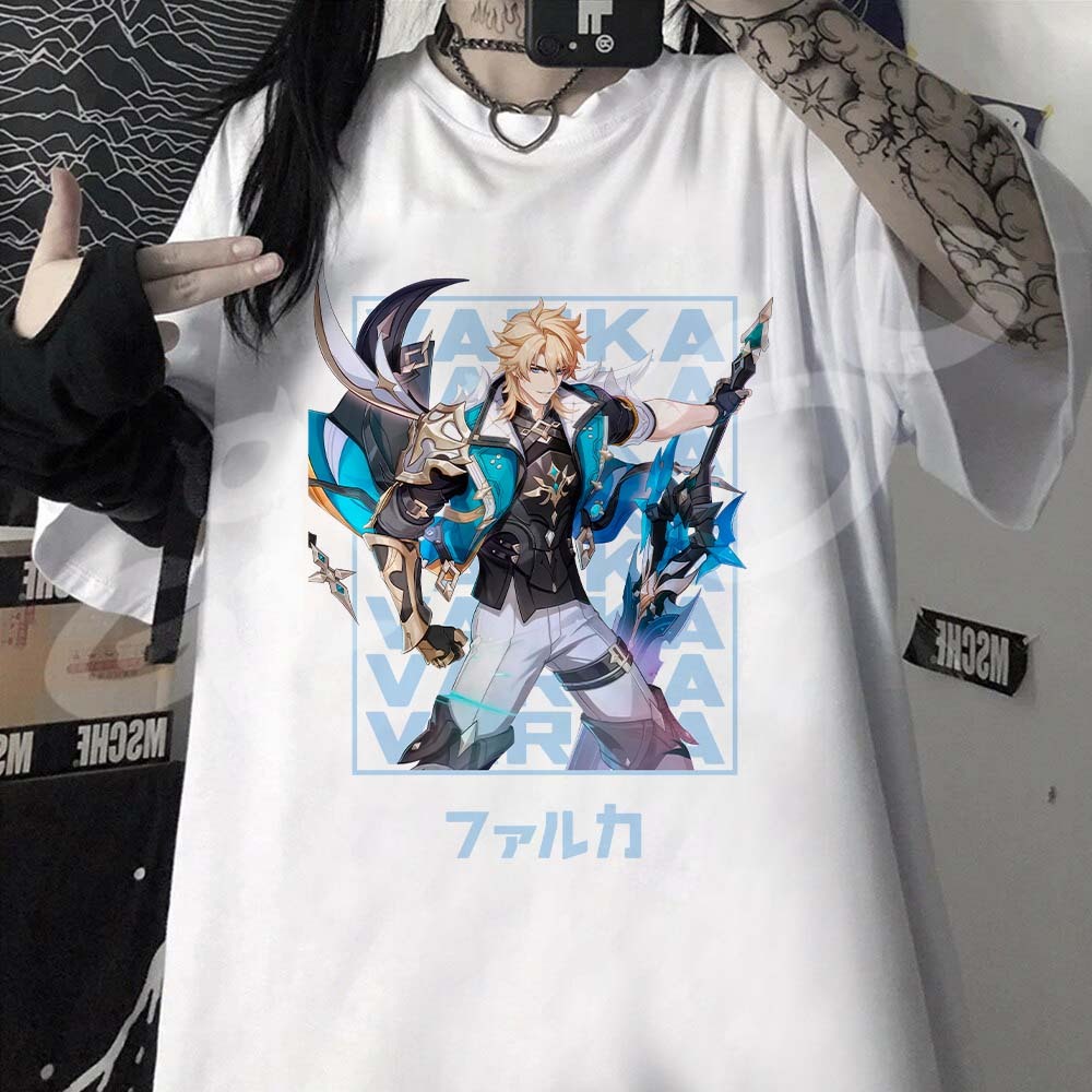 Camiseta Varka Genshin Impact Unissex