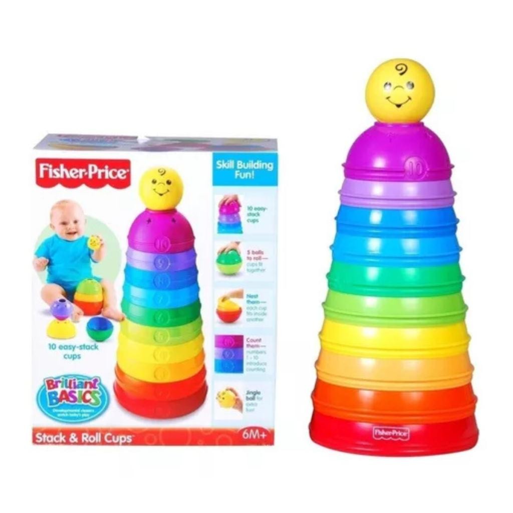 Torre De Potinhos Coloridos Fisher Price - Mattel