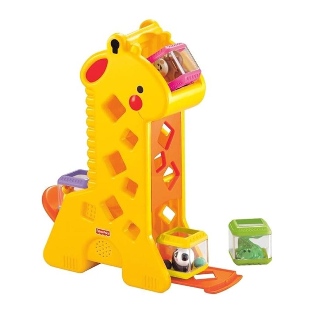 Girafa Com Blocos Brinquedo Educativo com Sons - Fisher Price B4253