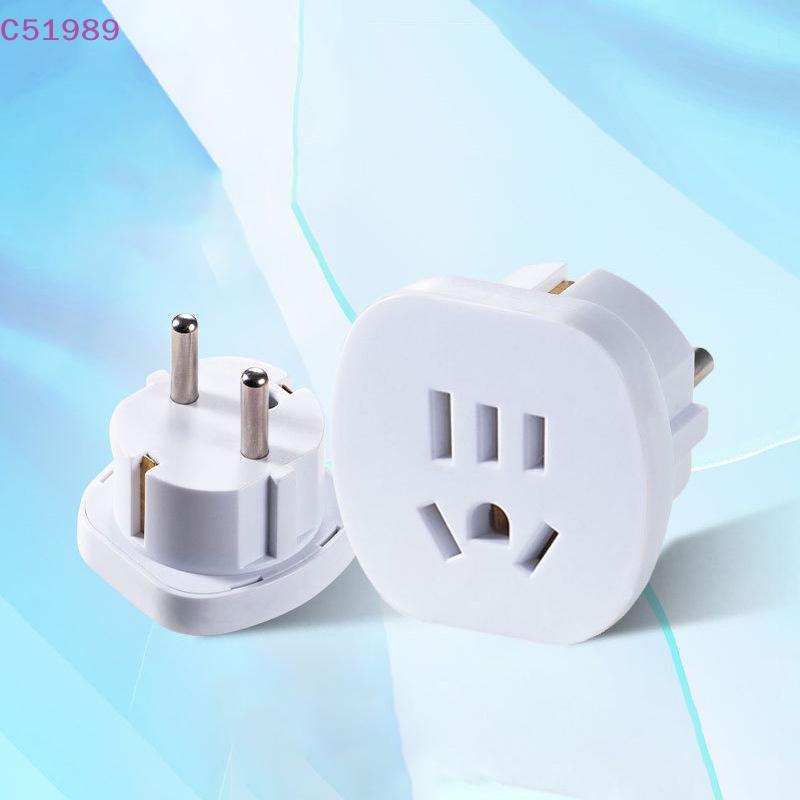 [kaan] Adaptador De Tomada Ue Eua Reino Unido Para Euro Plug Conversor Energia De Viagem Europeu 2/3Pin Elétrica Soet BR