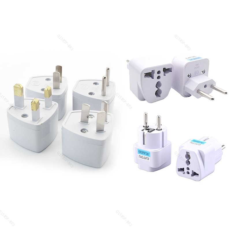 Conversor De Energia Tomada Universal AU Eua Reino Unido Ue Plug Adaptador Americano Japão Coreia Rússia Alemão Viagem I