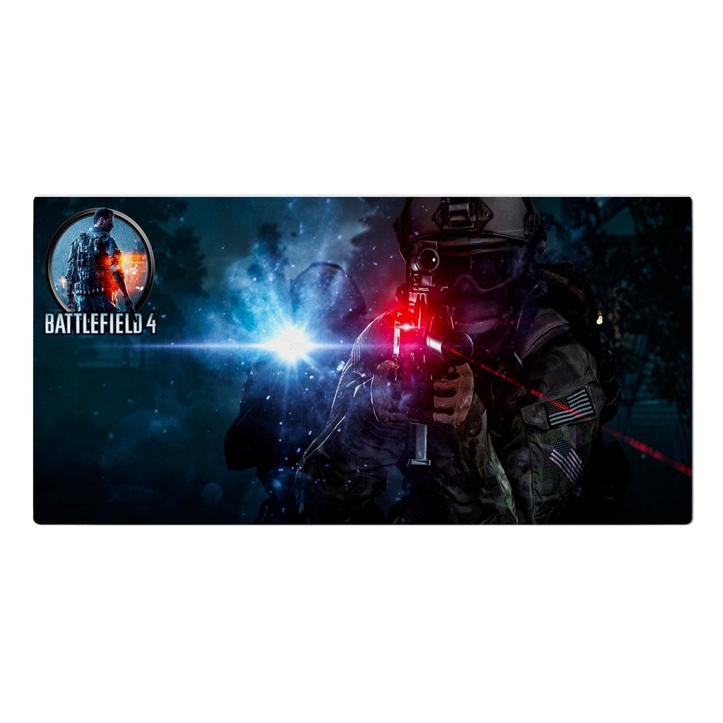 Mousepad Gamer Estilo Jogo Field Battle Menino Acessório Para Teclado PC