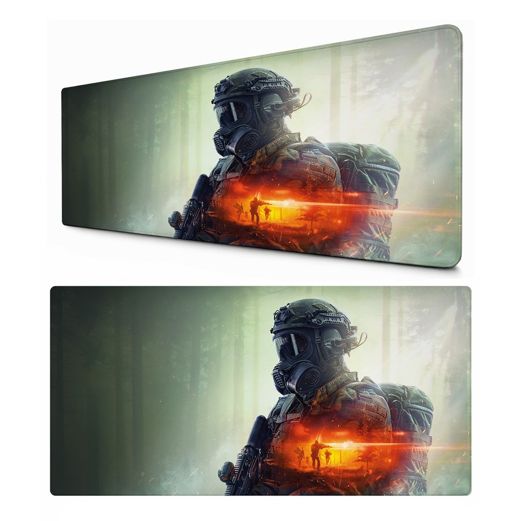 Mouse Pad Para Escritorio Mesa Gamer Gamers Battle Batalha Jogo Armas Estampa