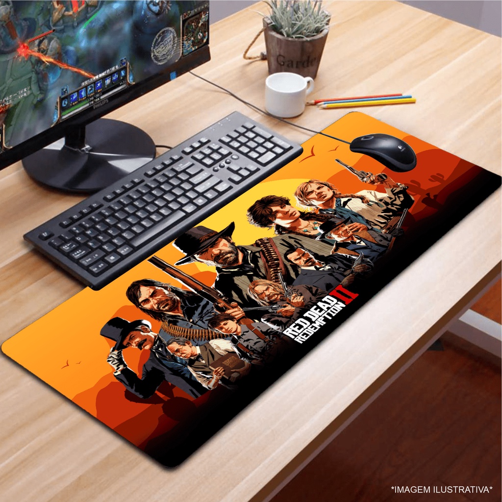 Mouse Pad Gamer 65x32cm Estampa FF Battle Royale 31