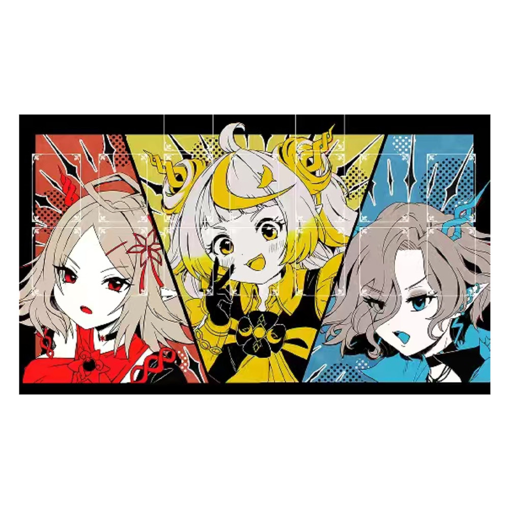 600X350X2Mm Diy Yu-Gi-Oh ! Elfnote Lucina Card Battle Mat Single Player Board Game Duel Plate Presente Brinquedos
