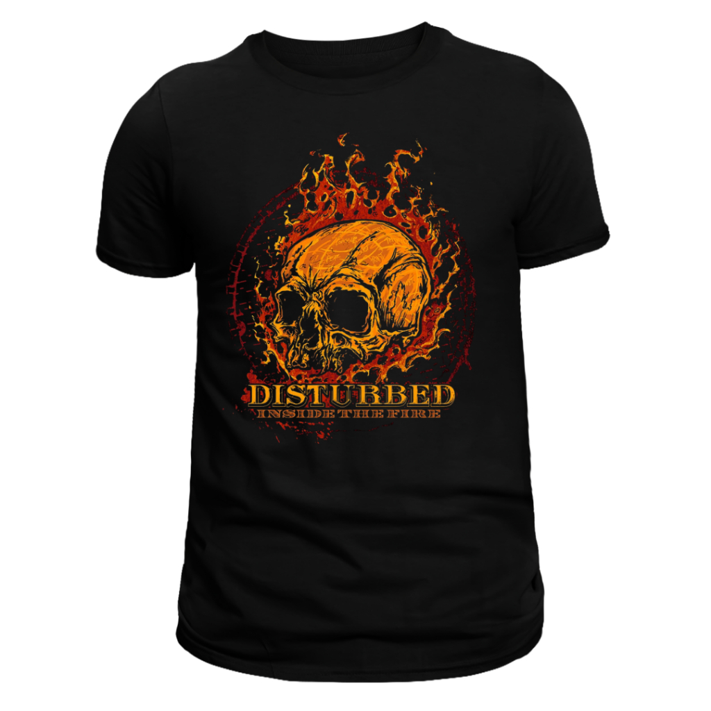 Camisa, Camiseta, Banda de Rock ,Disturbed, 100% Algodão, Envio em Ate 24 Hrs