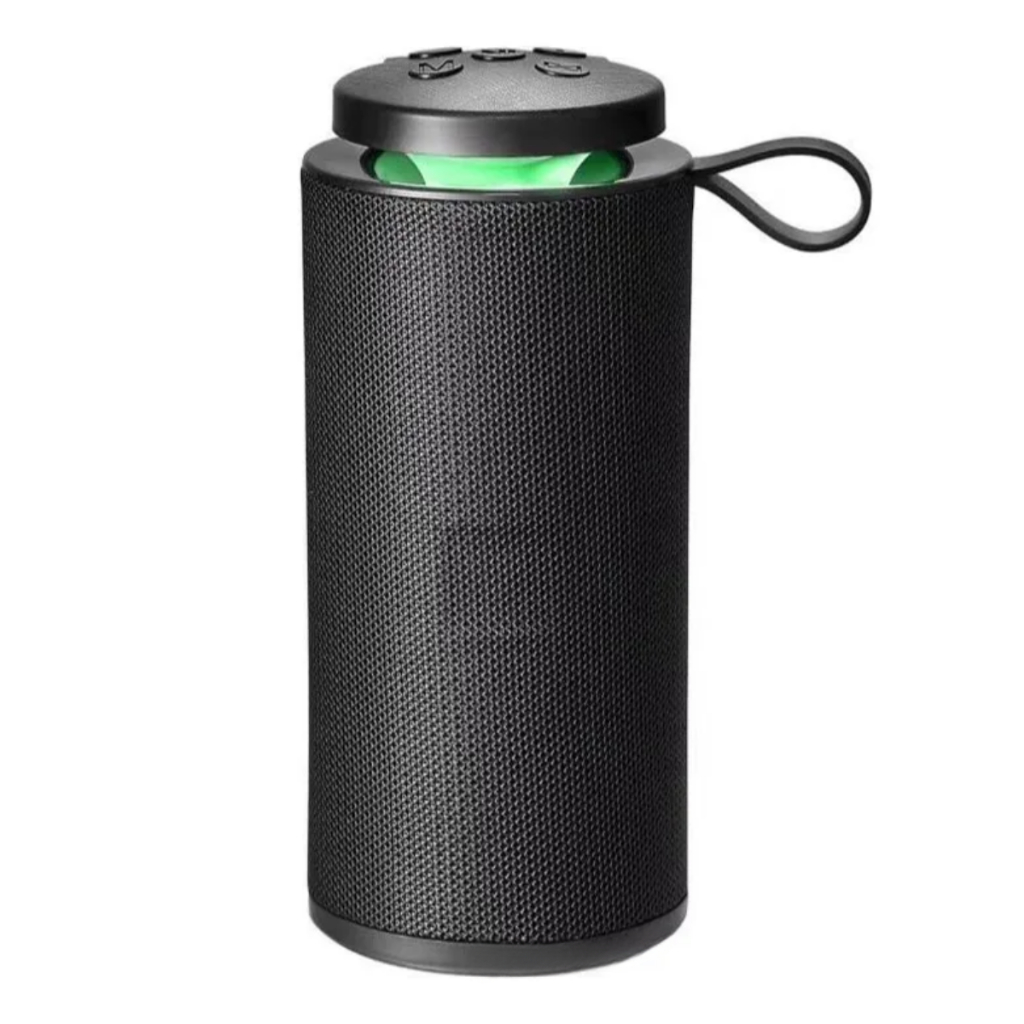 Caixinha De Som  Led Rgb Caixa Portátil Wireless Speaker Bluetooth Com Radio Fm Sd Pendrive